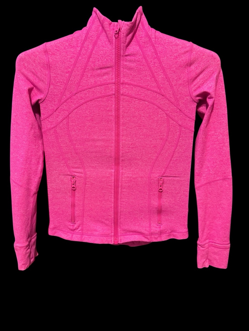 Lululemon define Women's Pink Zip-Up Performance Jacket size 4 in great conditio